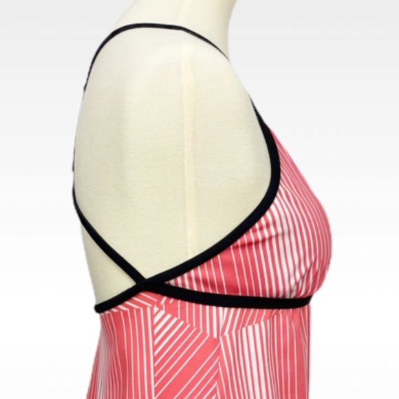 Nike Swim Striped Racerback Tankini Top - Picture 6 of 10